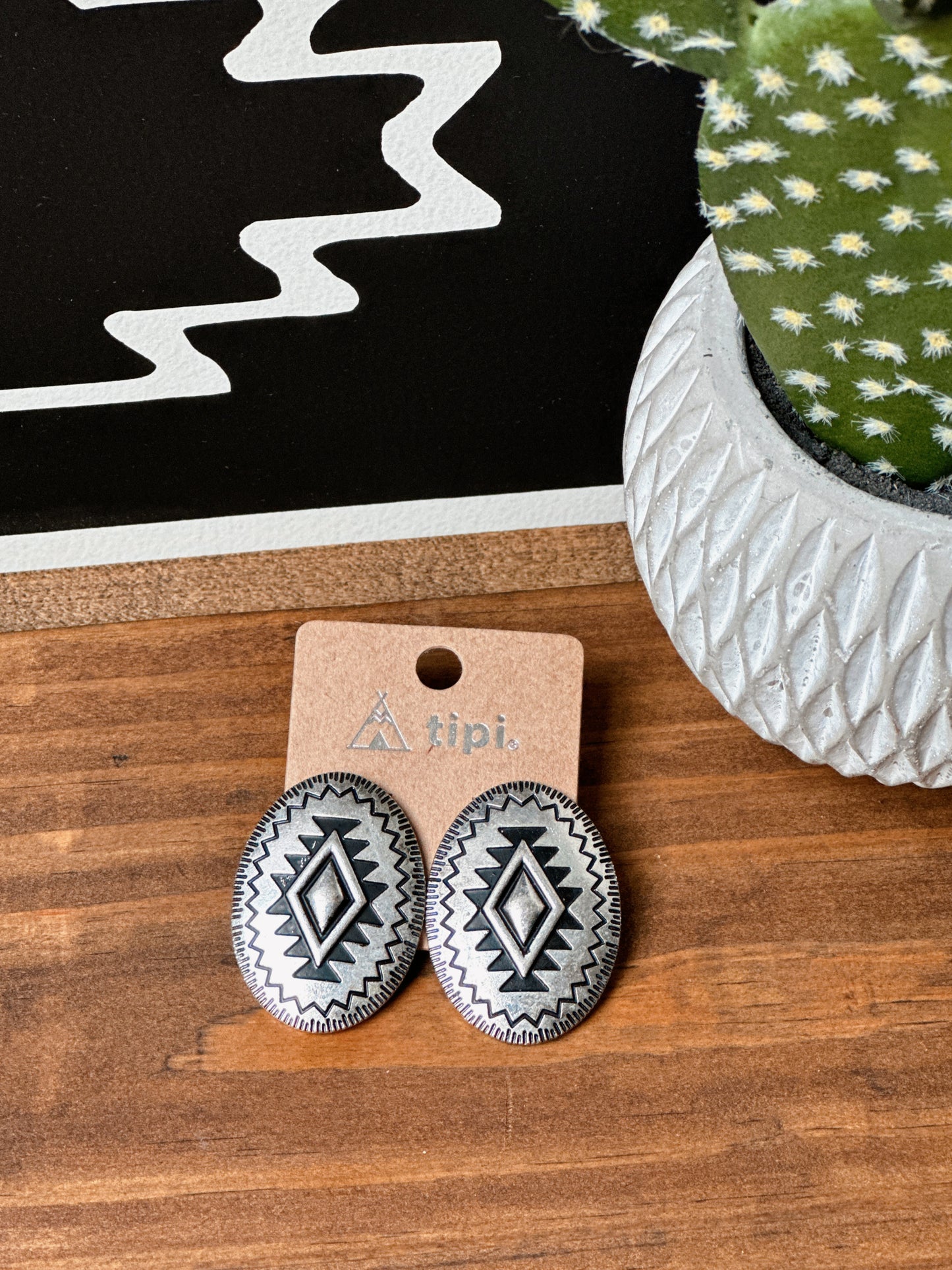 Aztec Earrings