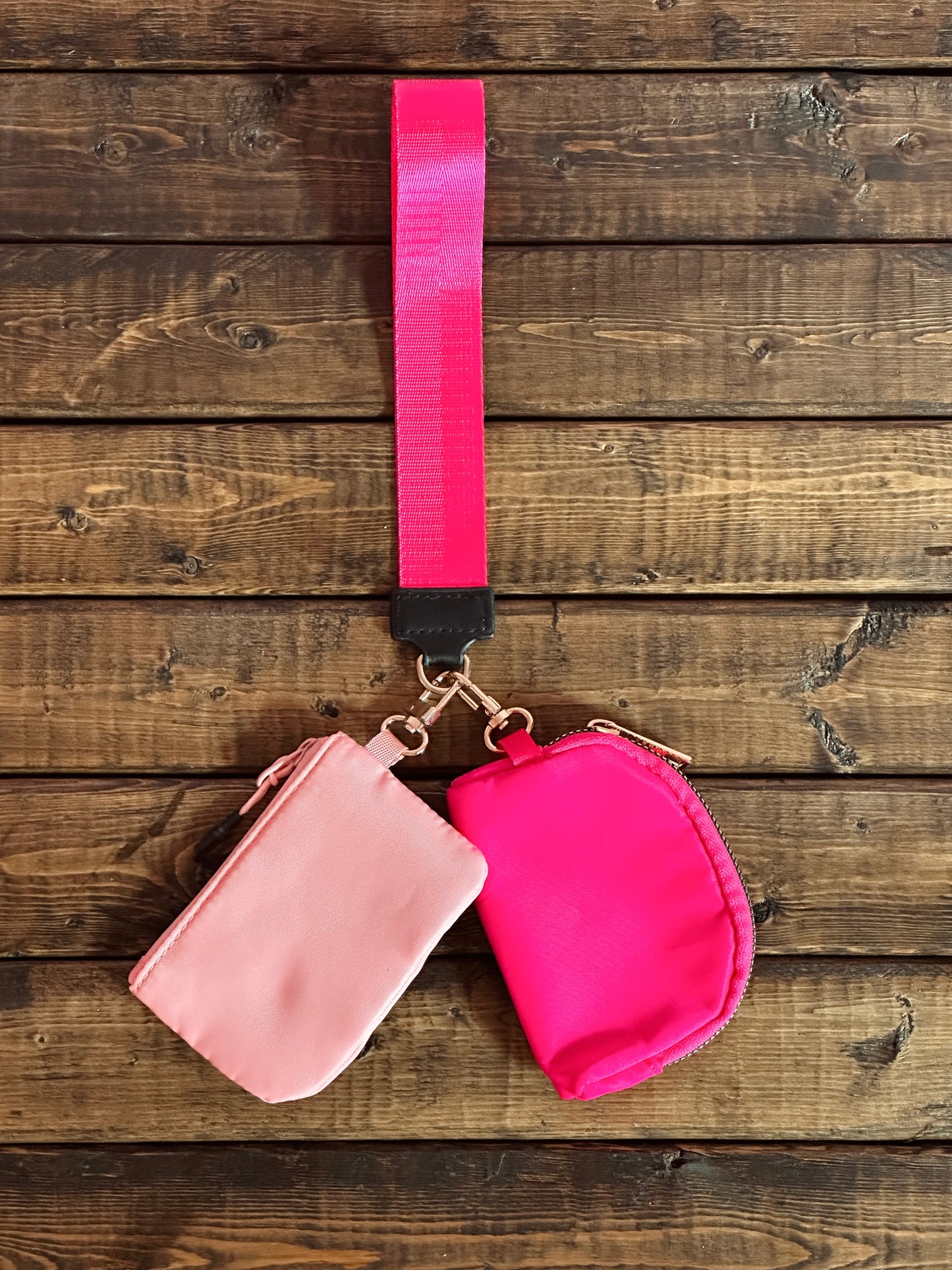 Dual Pouch Wristlet