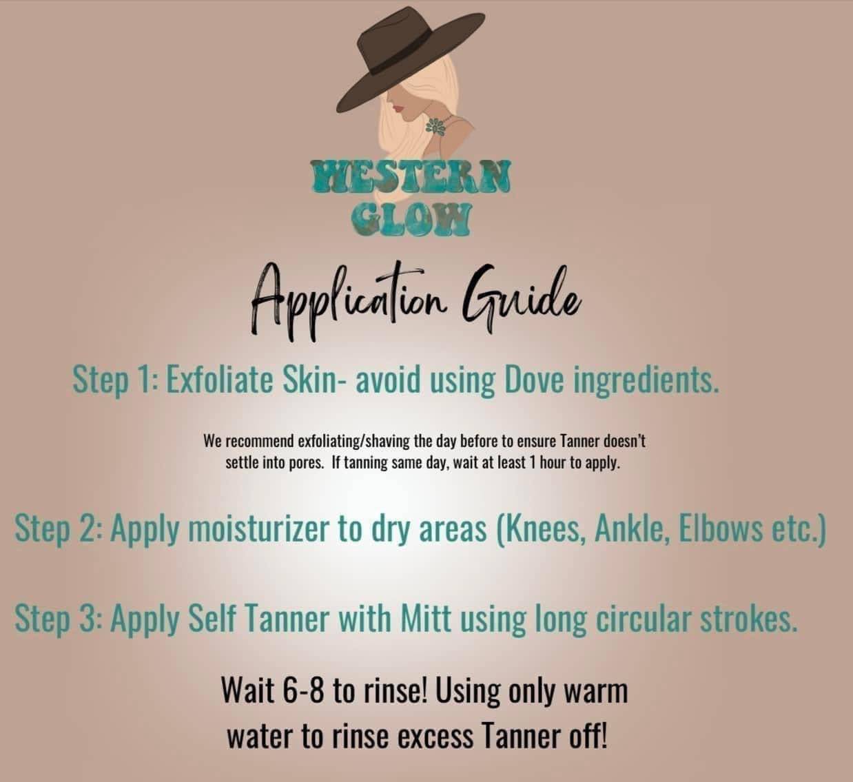 Western Glow Self Tanner