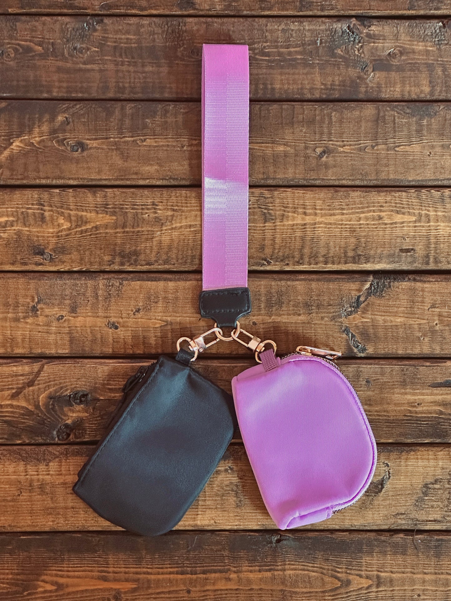 Dual Pouch Wristlet